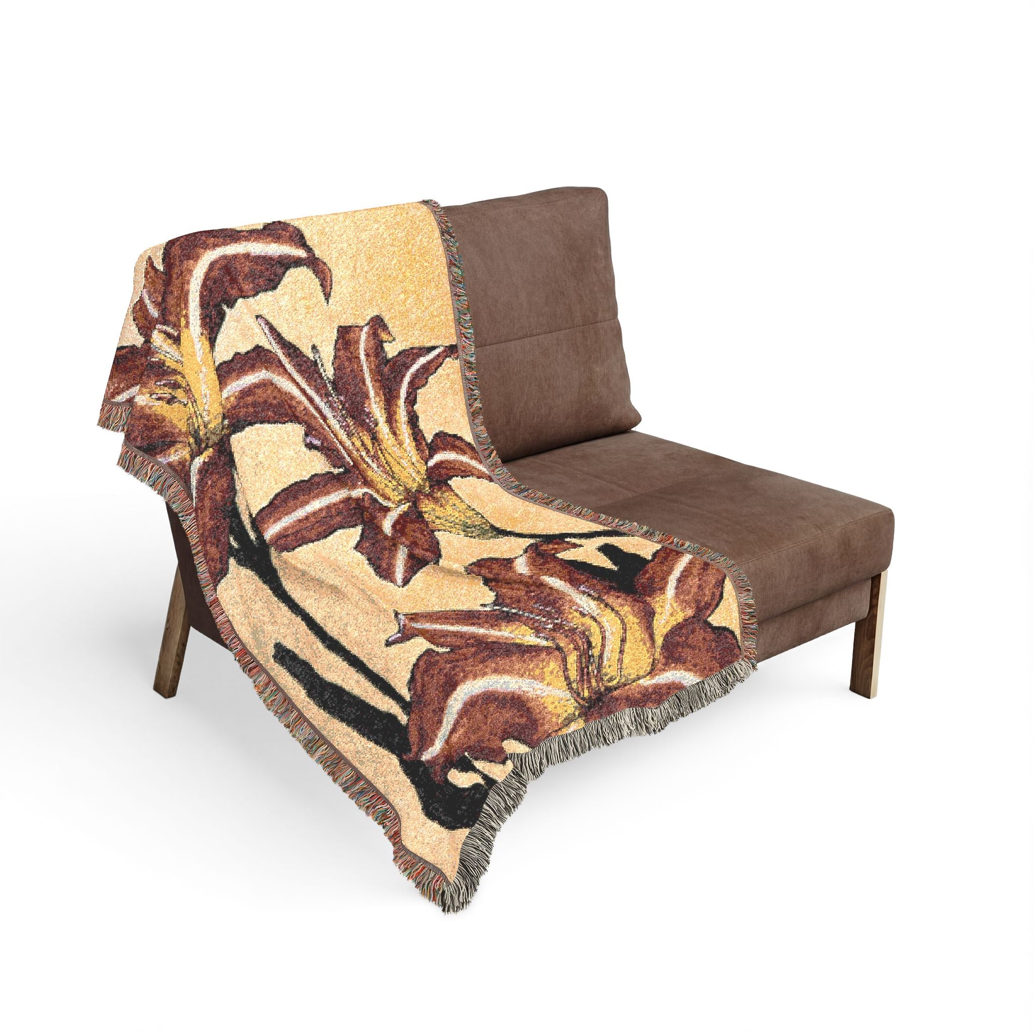 Lilies - Woven Blanket