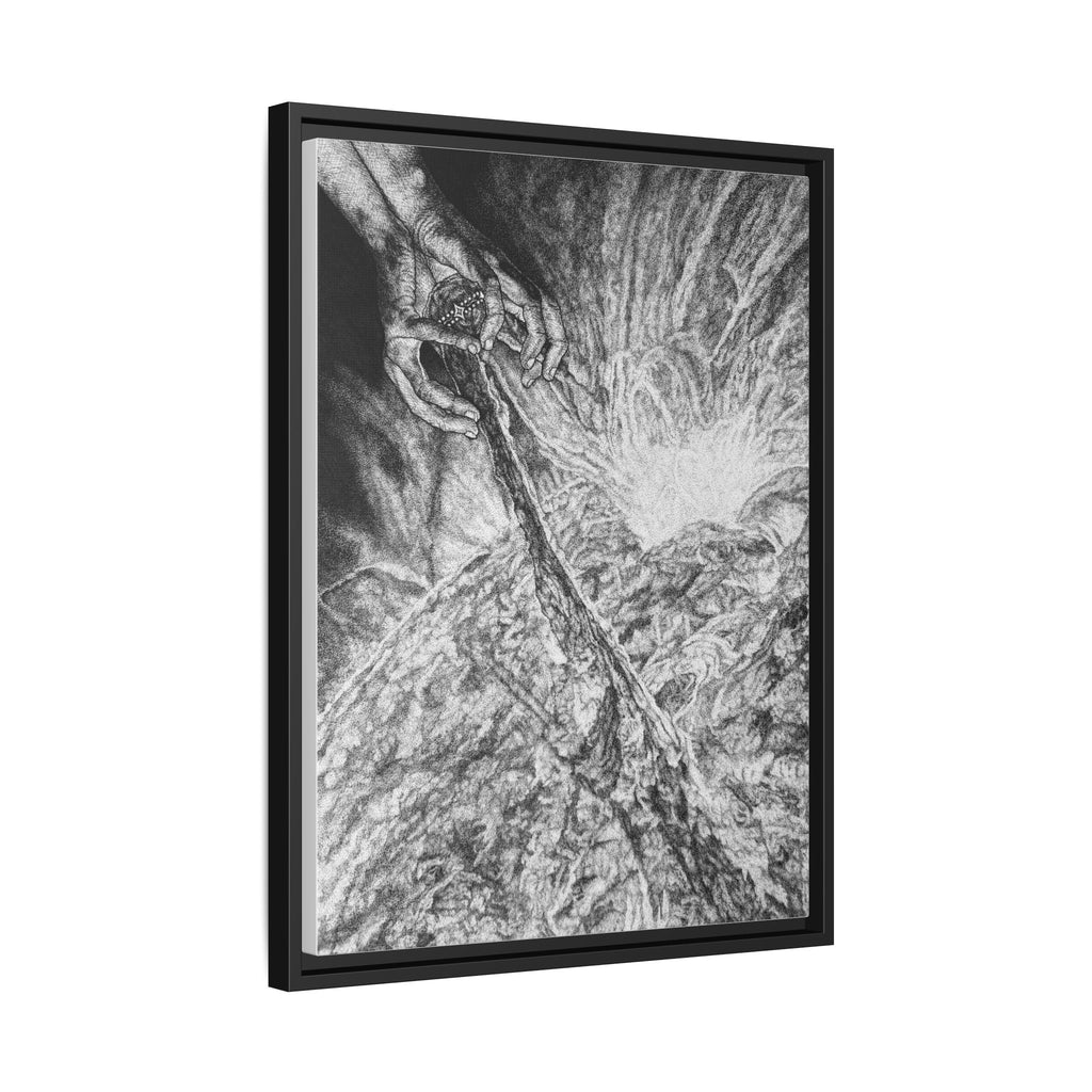 Framed Canvas Print - Rebirth