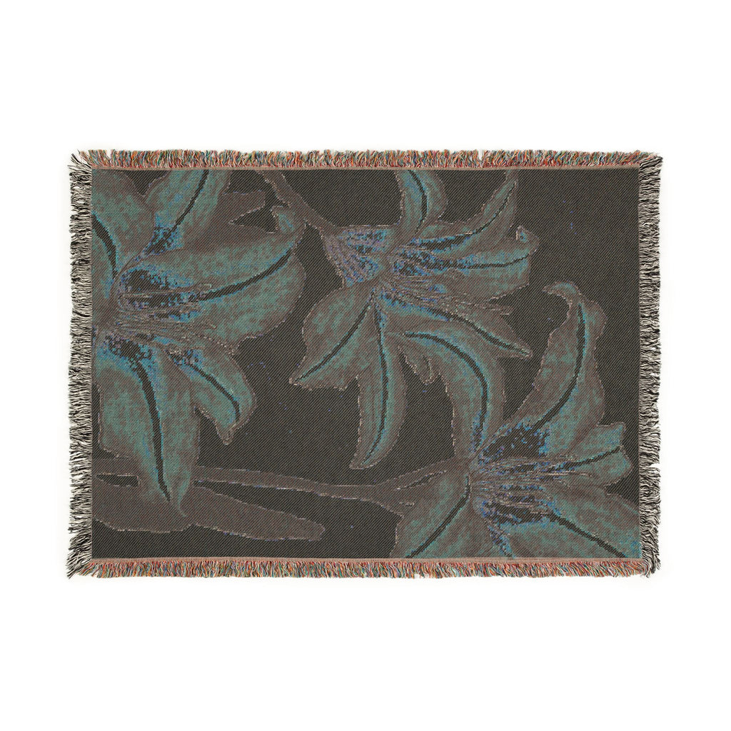 Lilies - Woven Blanket