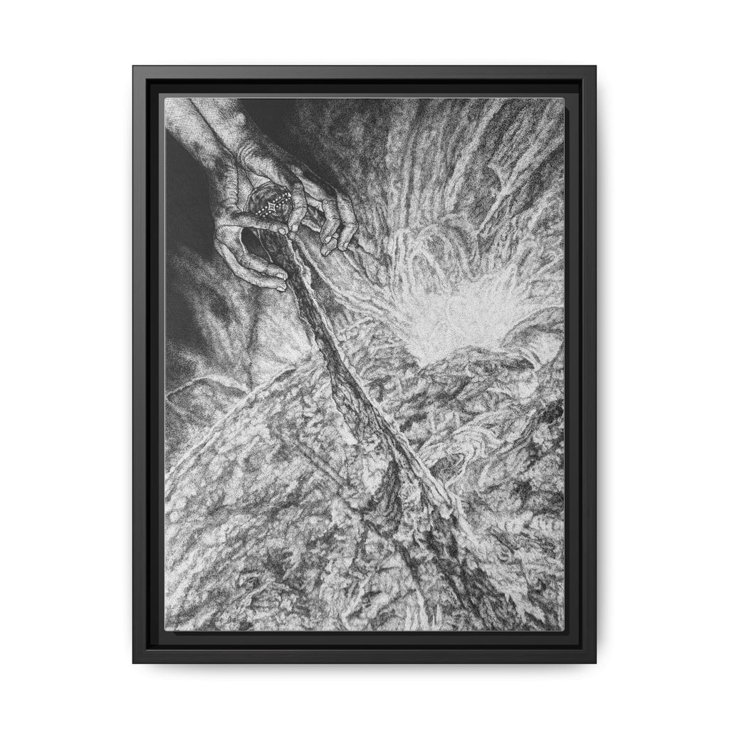 Framed Canvas Print - Rebirth