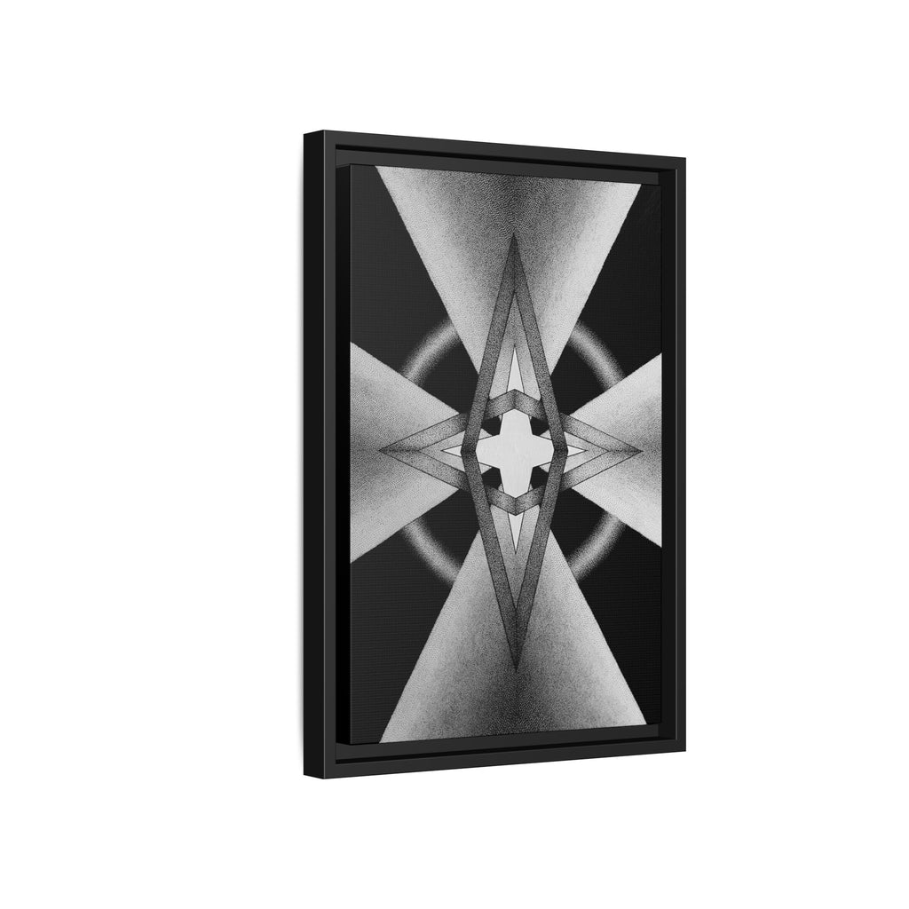 Framed Canvas Print - The Star
