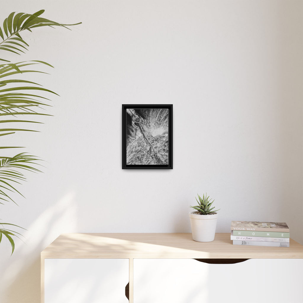 Framed Canvas Print - Rebirth