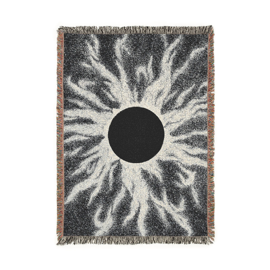 The Void Moon - Woven Blanket