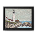Framed Canvas Print - Portland Head Light