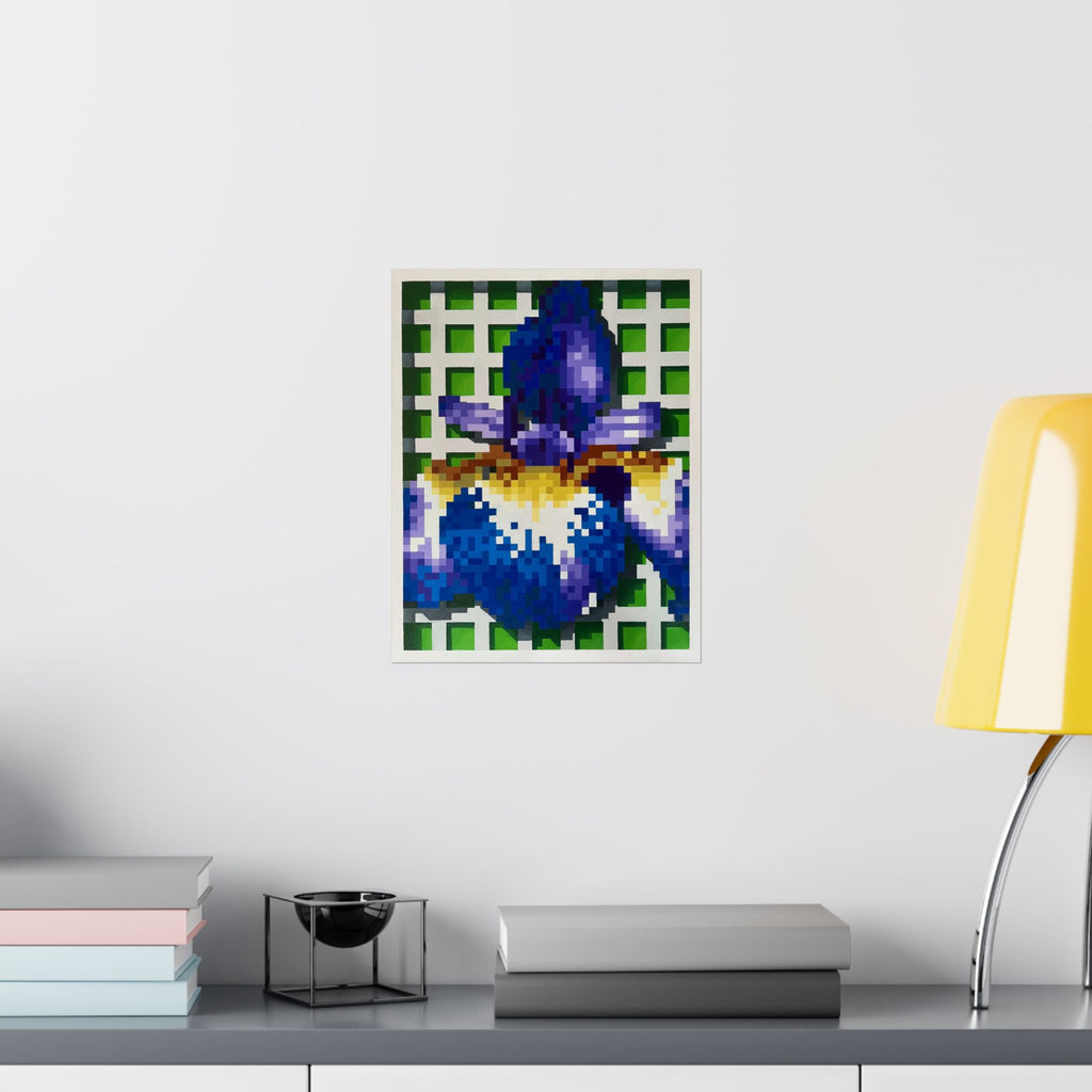 Iris 1 Painting - Poster