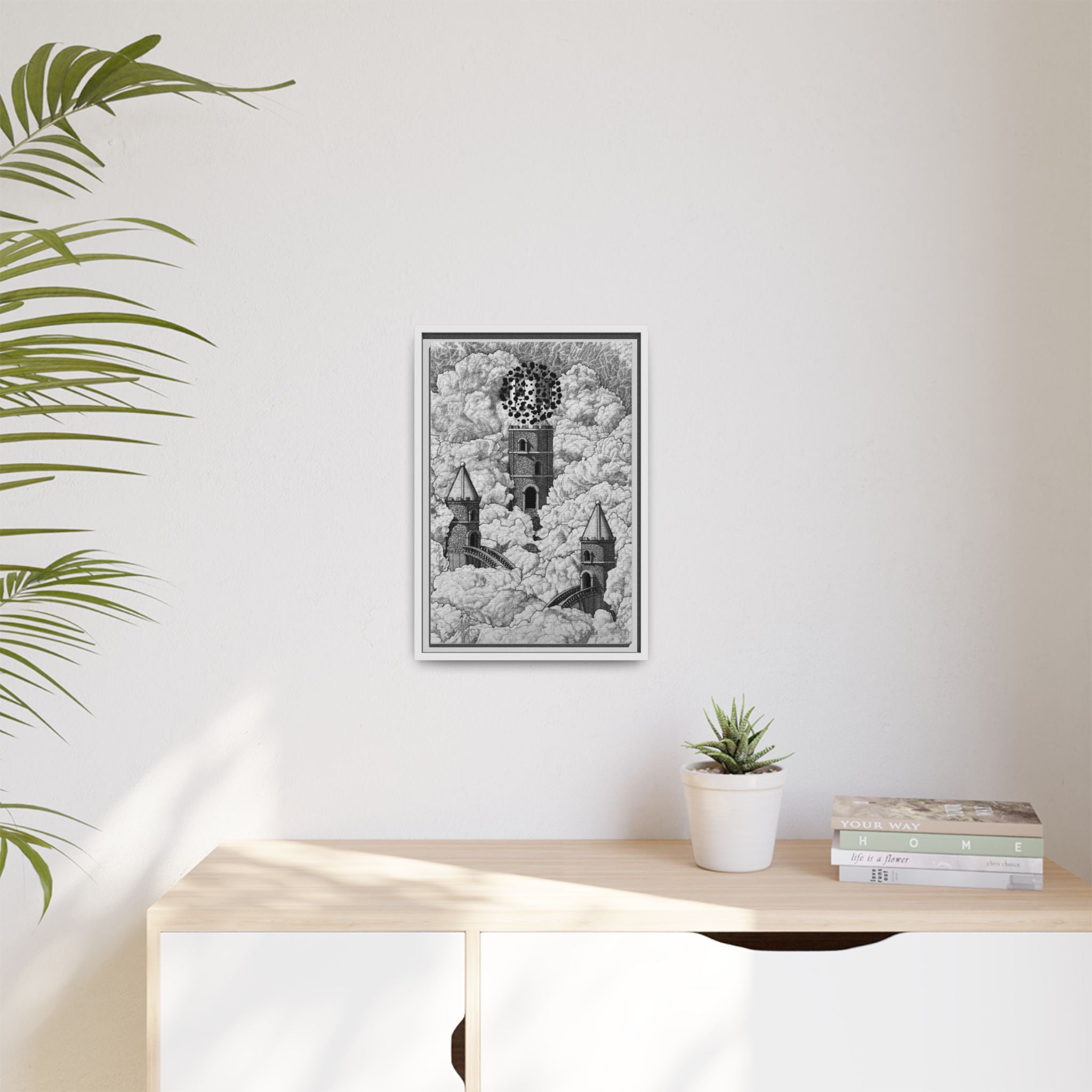 Union - Framed Canvas Print