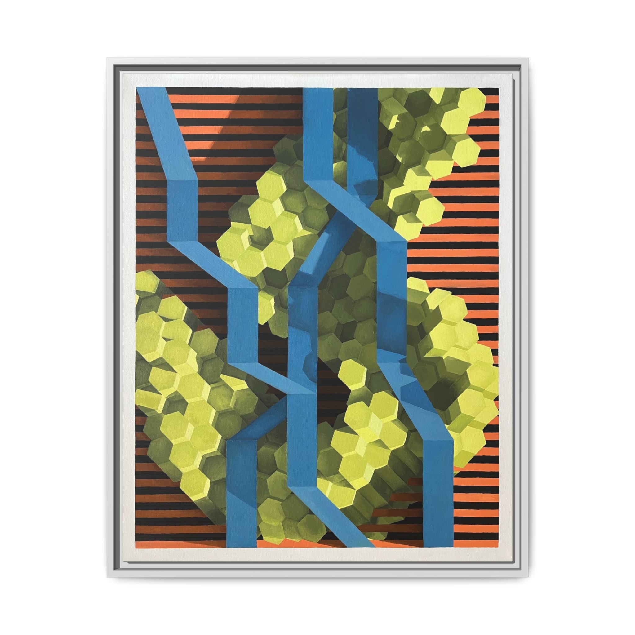 Framed Canvas Print - Render 1