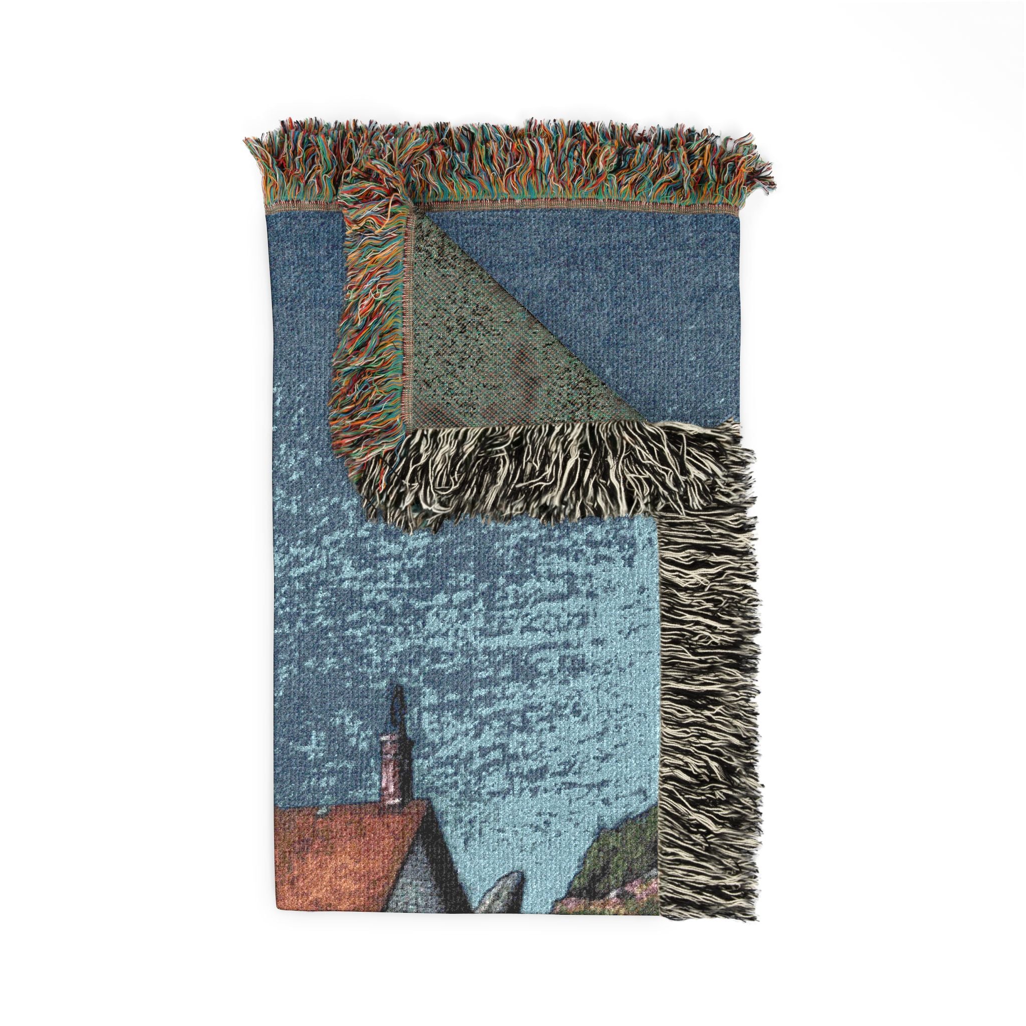 Crescent City Lighthouse - Woven Blanket