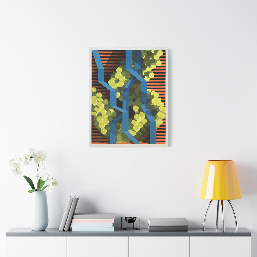 Render 1 Painting - Canvas Print