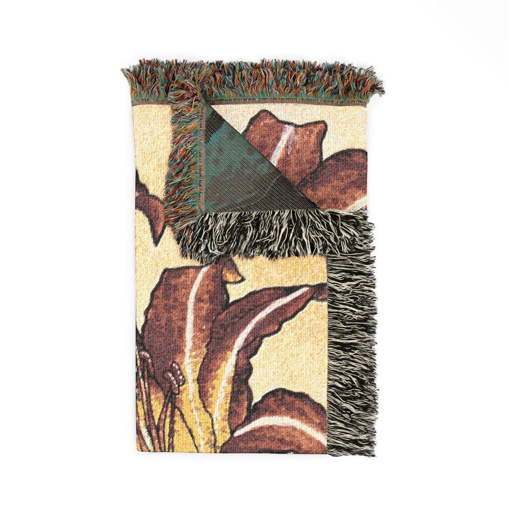 Lilies - Woven Blanket