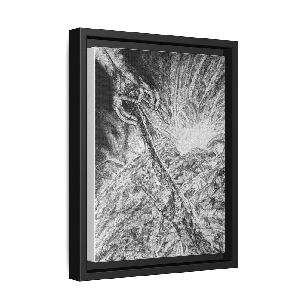 Framed Canvas Print - Rebirth