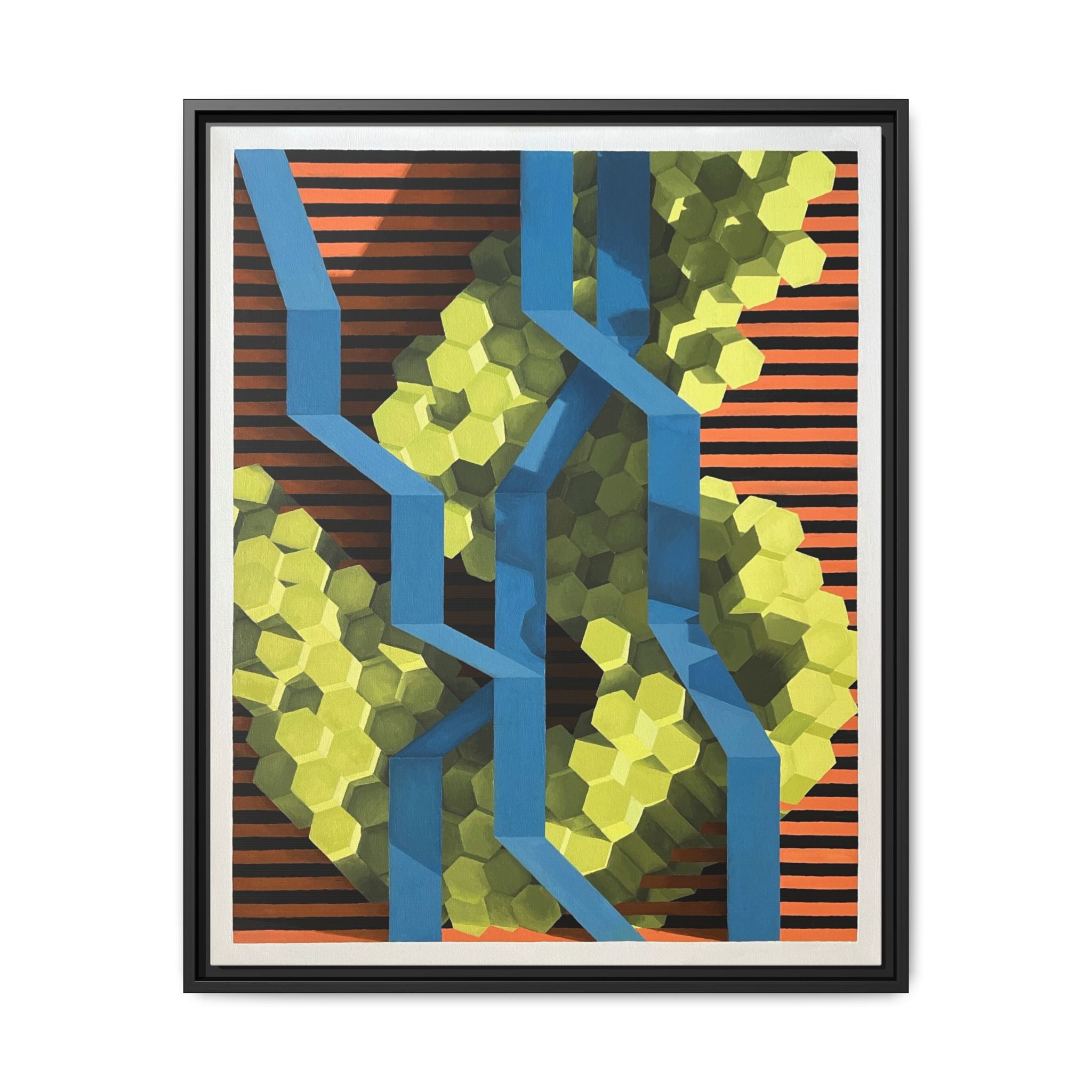 Framed Canvas Print - Render 1