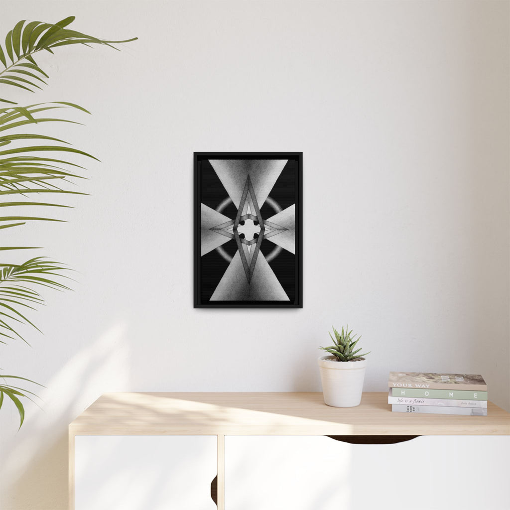 Framed Canvas Print - The Star