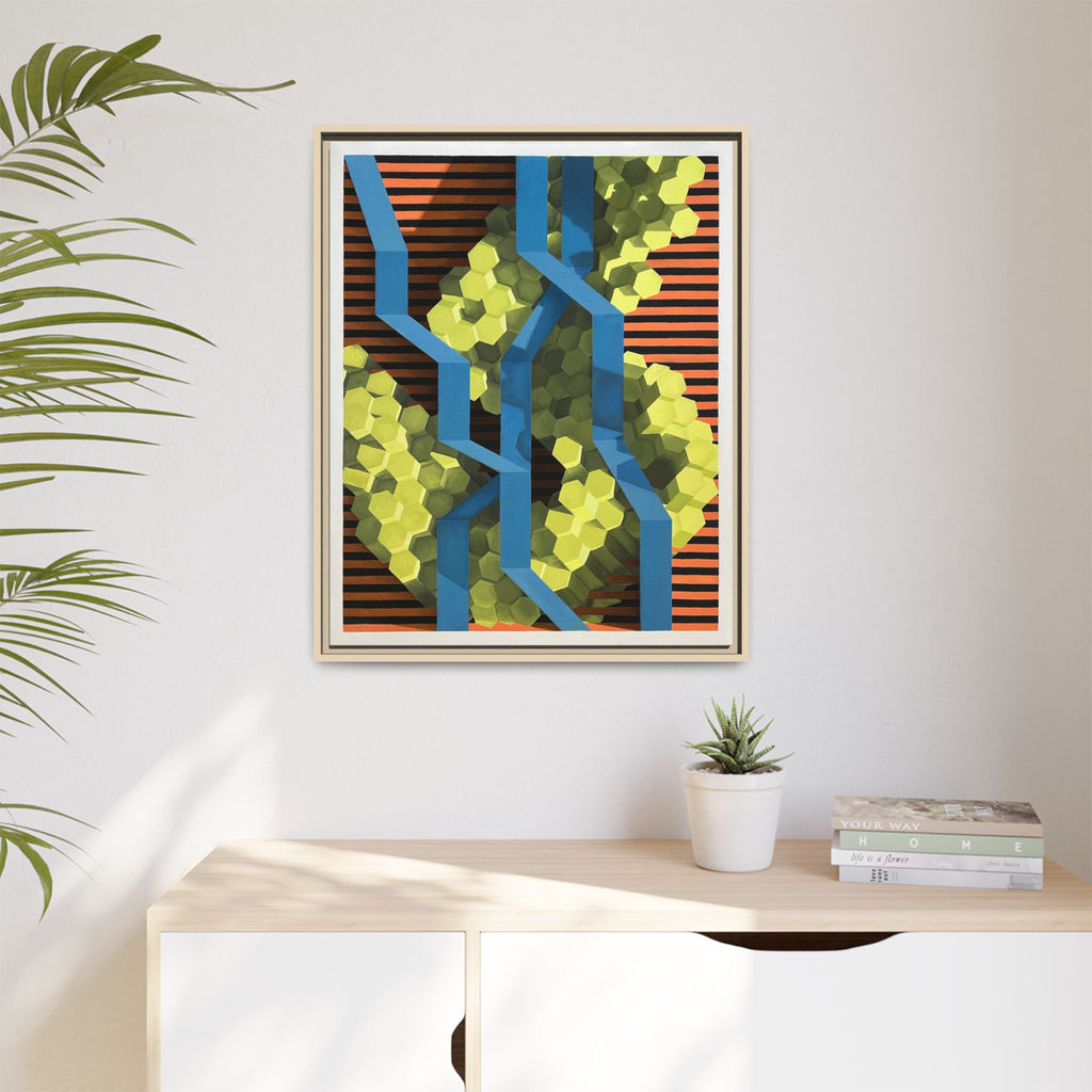 Framed Canvas Print - Render 1