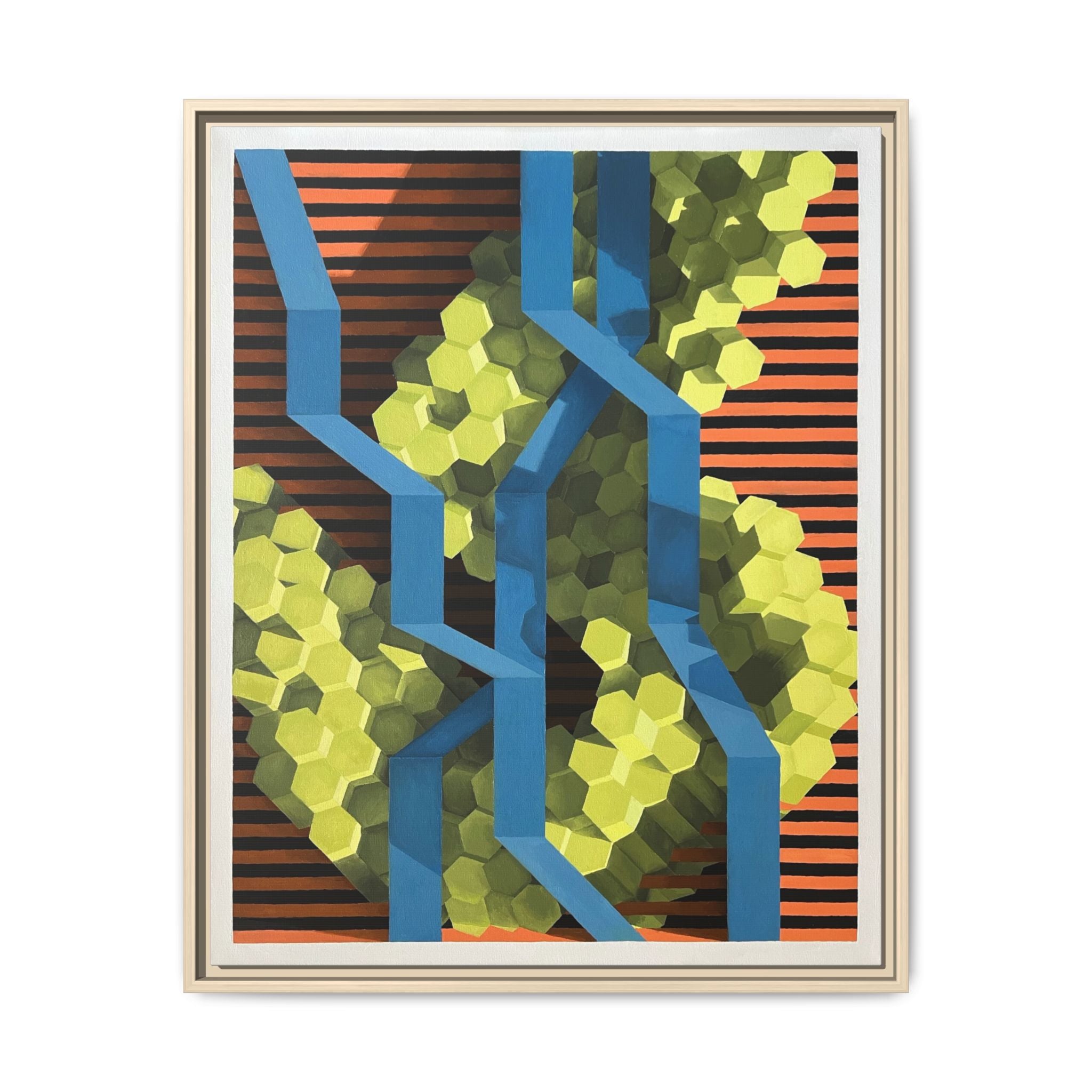 Framed Canvas Print - Render 1