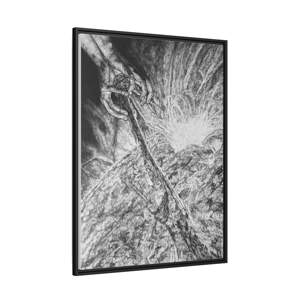 Framed Canvas Print - Rebirth