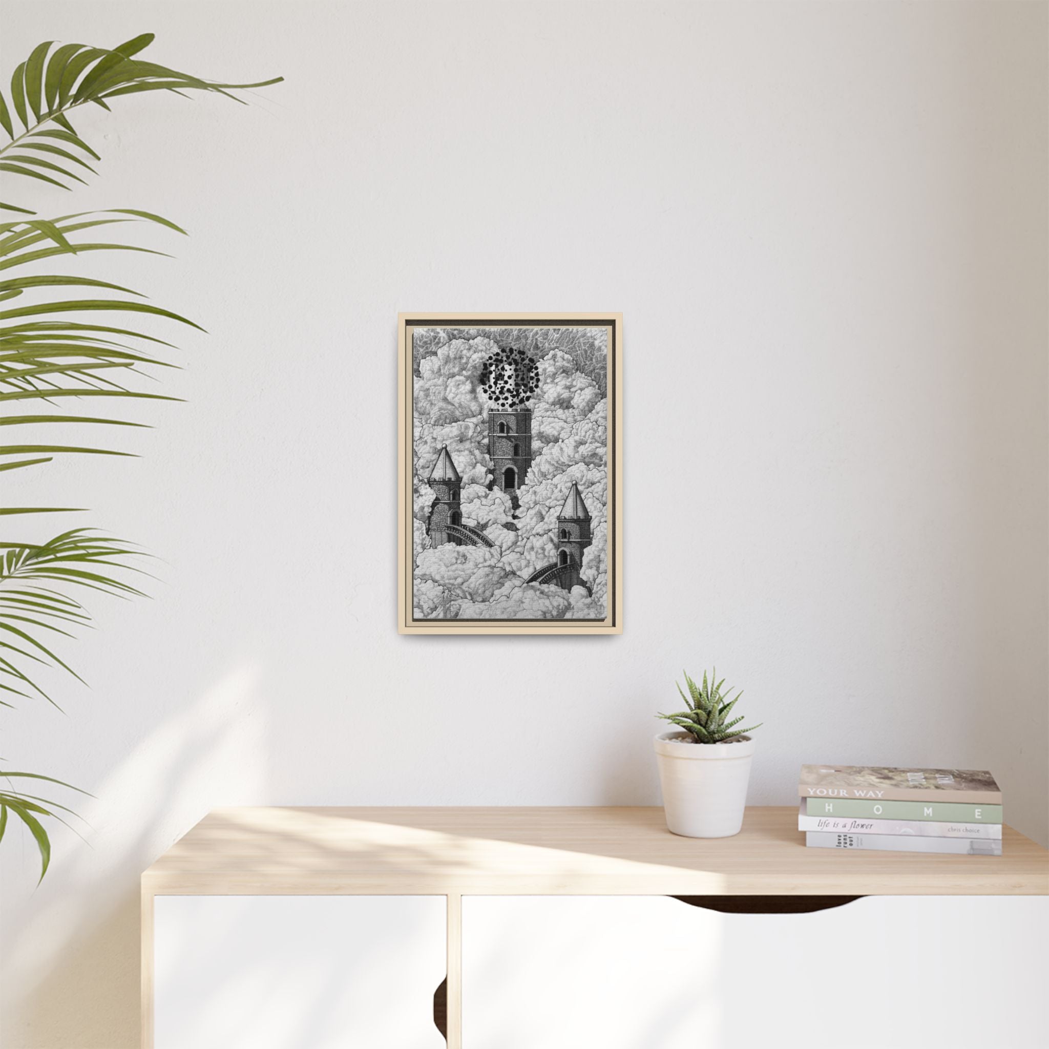 Union - Framed Canvas Print