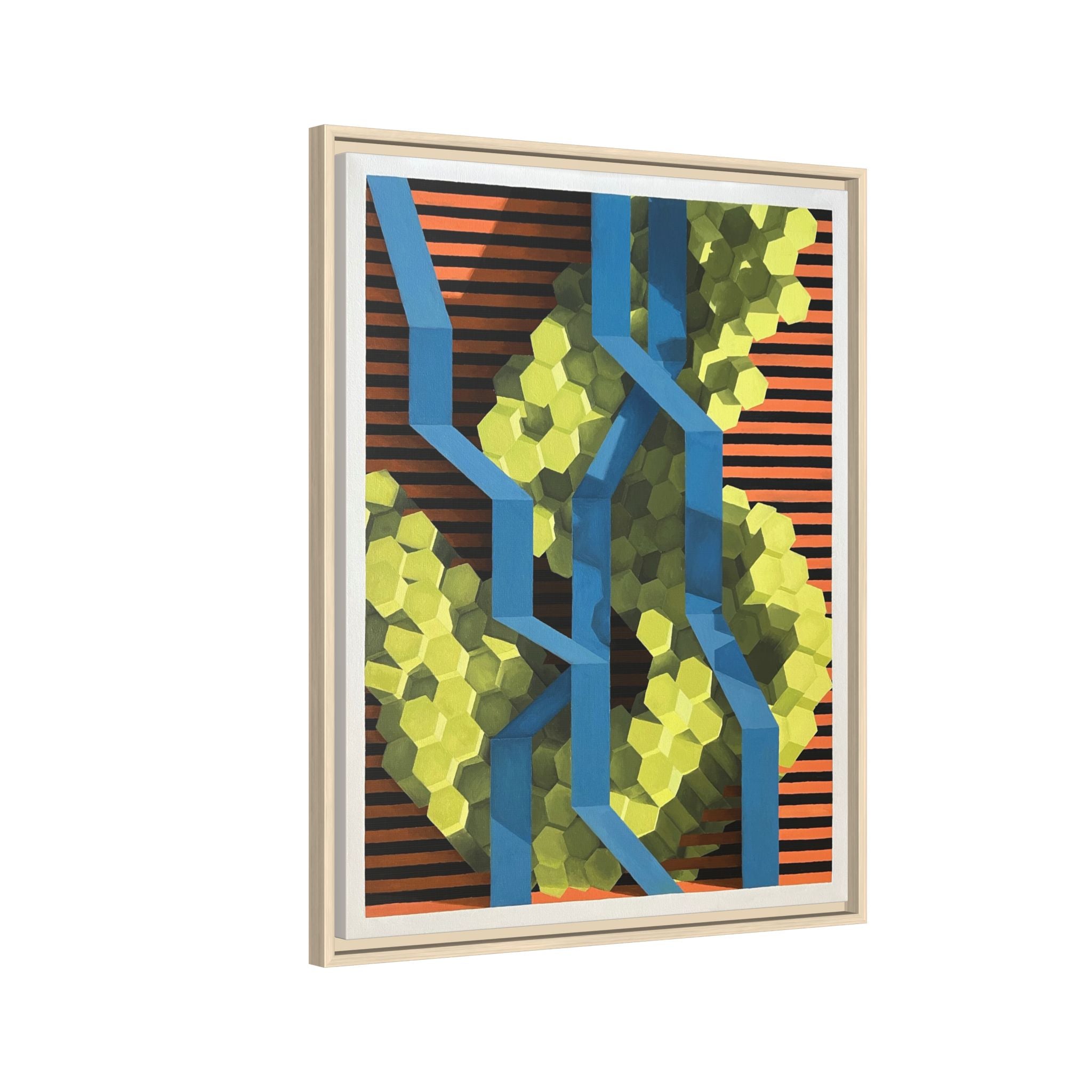 Framed Canvas Print - Render 1