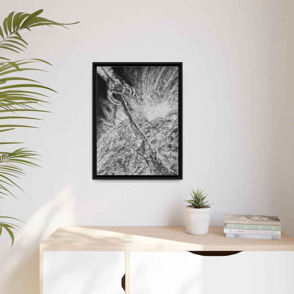 Framed Canvas Print - Rebirth