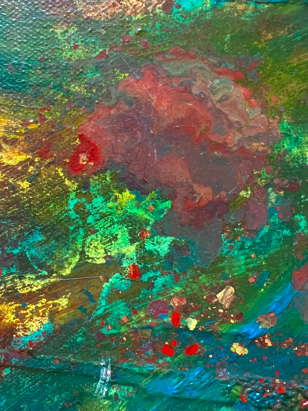 Original Oil Painting - Murder