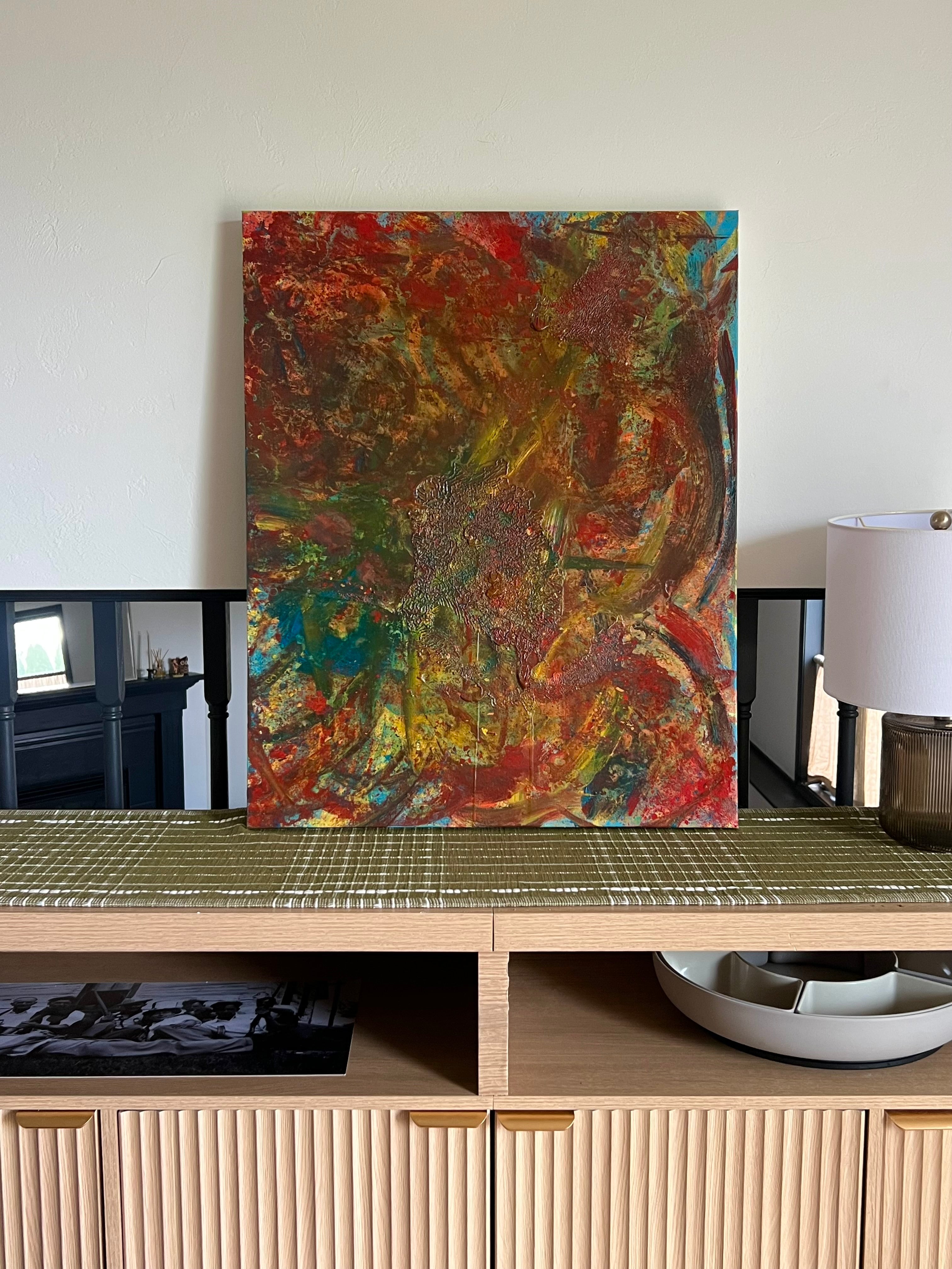 Original Oil Painting - Murder