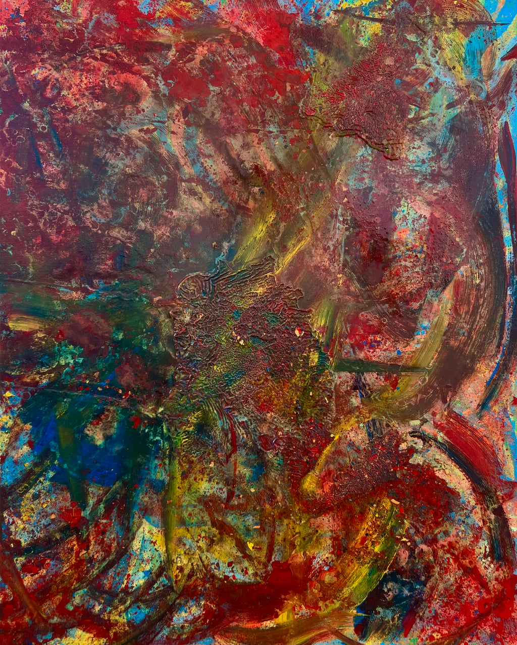 Original Oil Painting - Murder