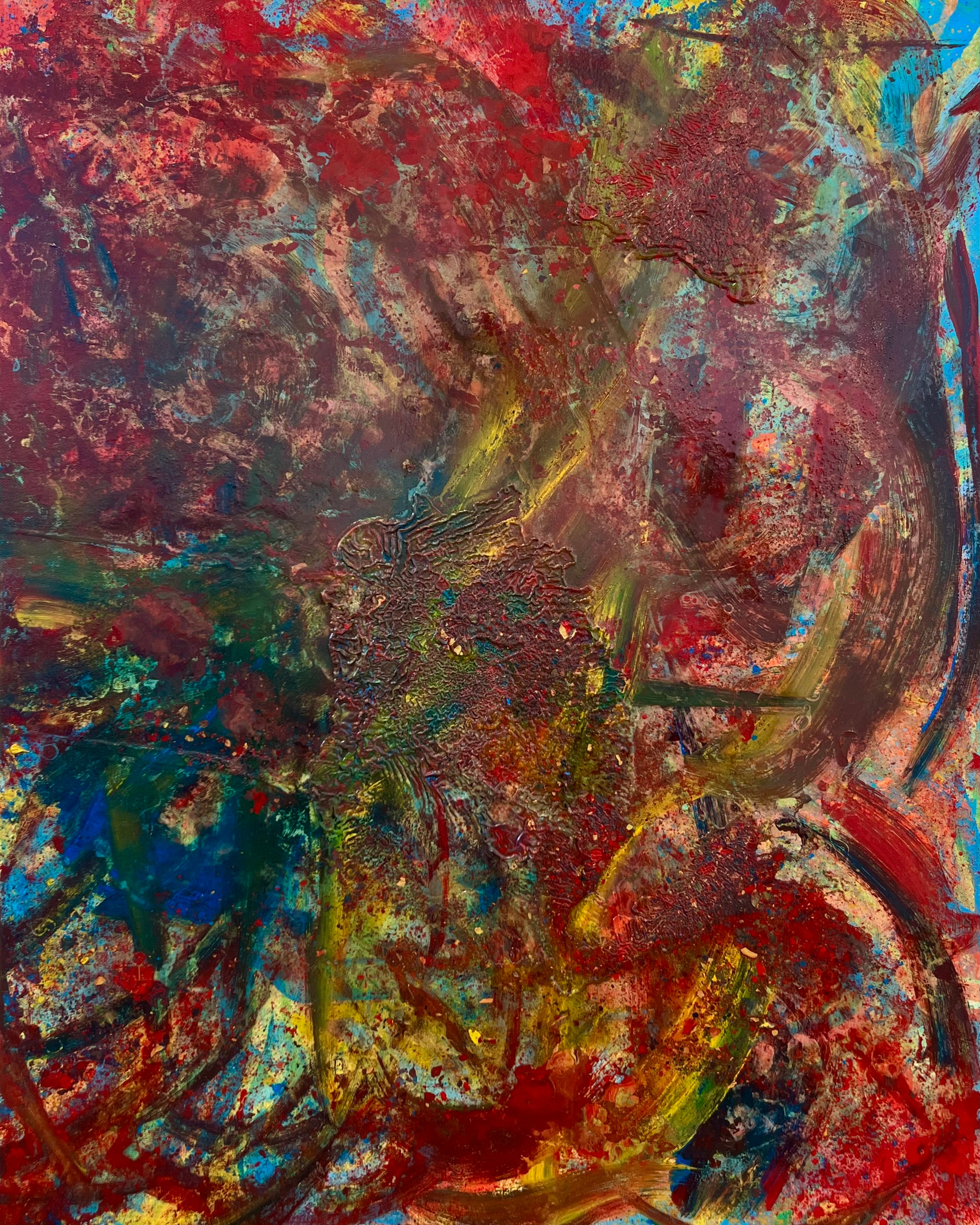 Original Oil Painting - Murder